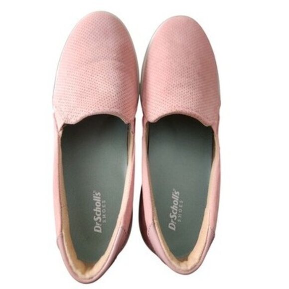 Dr. Scholl's Pink Nova Slip On Faux Leather Sneakers Women's 9  Basic Casual - Picture 7 of 13